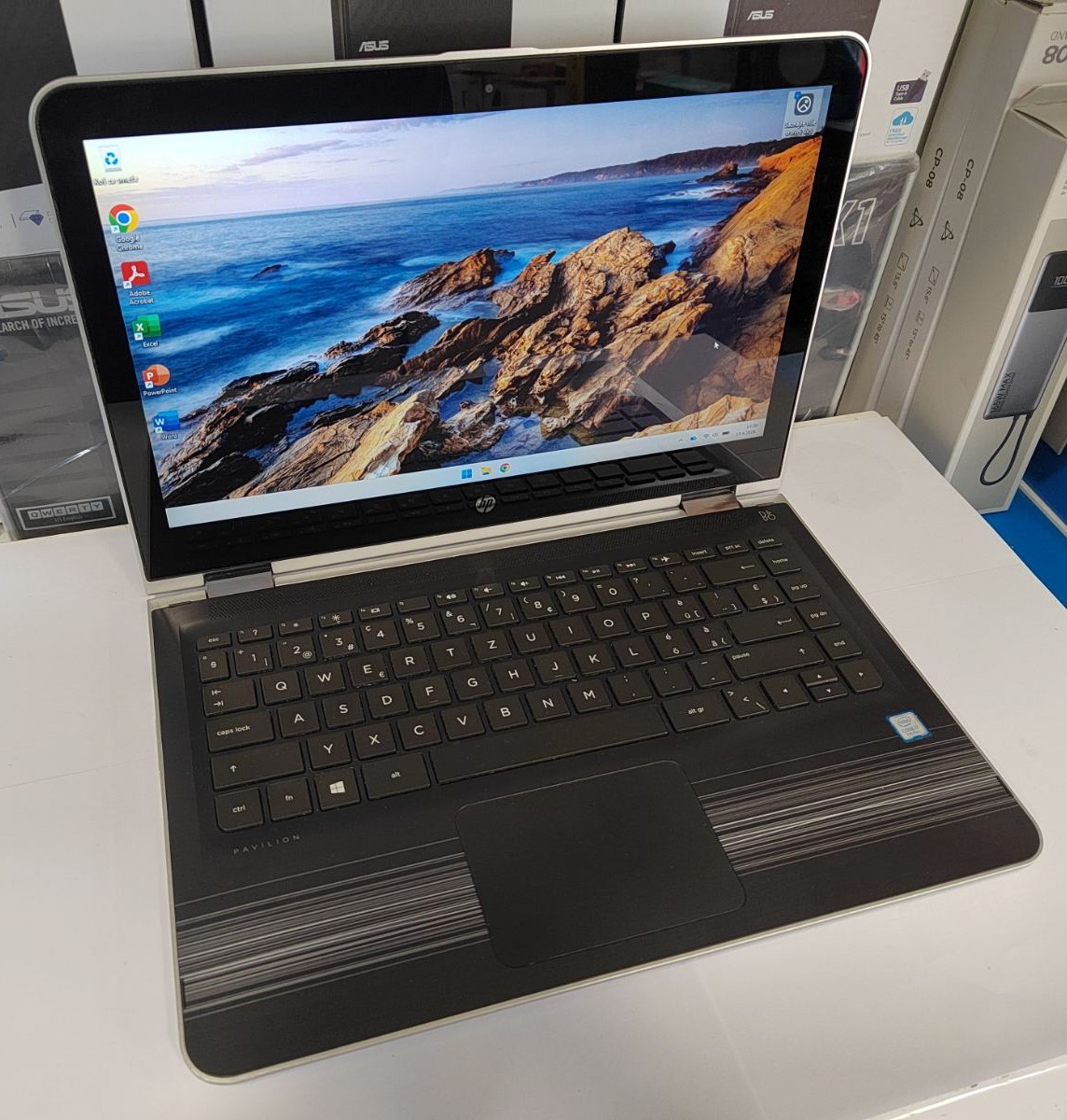 👉 HP Pavilion X360 13-U167nz 13.3” Touch i7 / 8GB / 256GB SSD / Win11