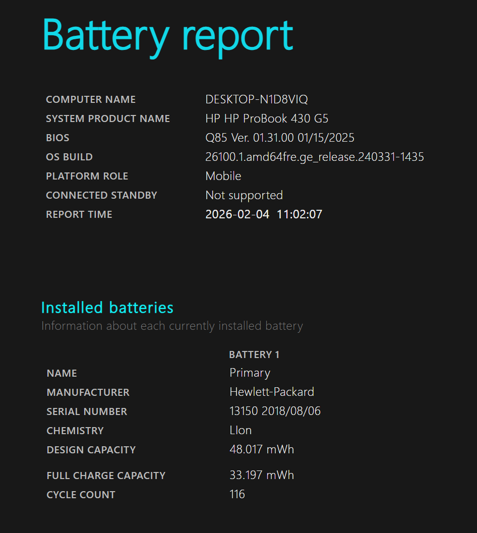 HP ProBook 430 G5 – i7 / 8GB RAM / 256GB SSD