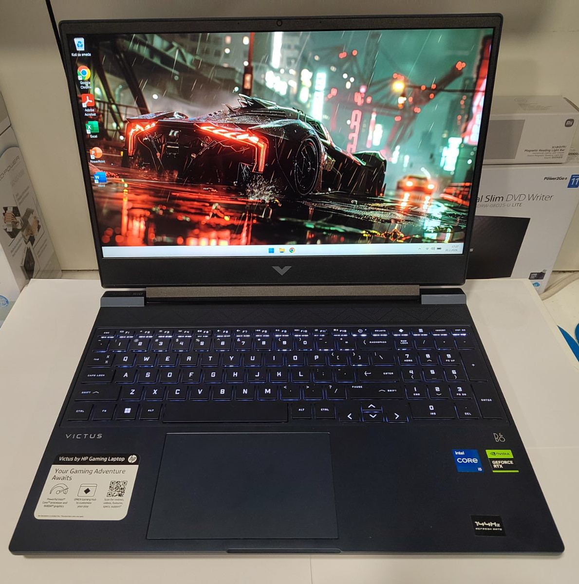 HP Victus 15-fa0033dx Gaming Laptop – 32GB RAM, RTX 3050, 144Hz