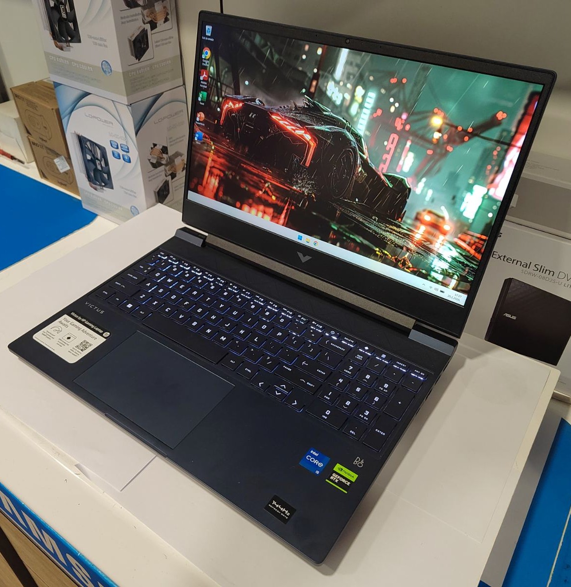 HP Victus 15-fa0033dx Gaming Laptop – 32GB RAM, RTX 3050, 144Hz