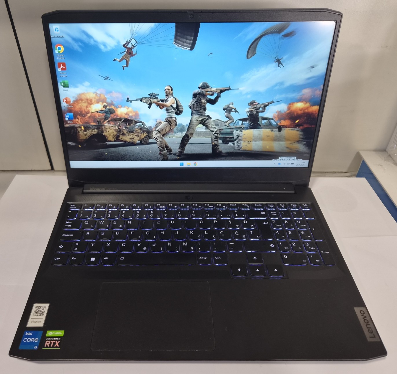 Lenovo IdeaPad Gaming 3-15IHU6 i5-11320H 16GB 512GB RTX 3050 120Hz