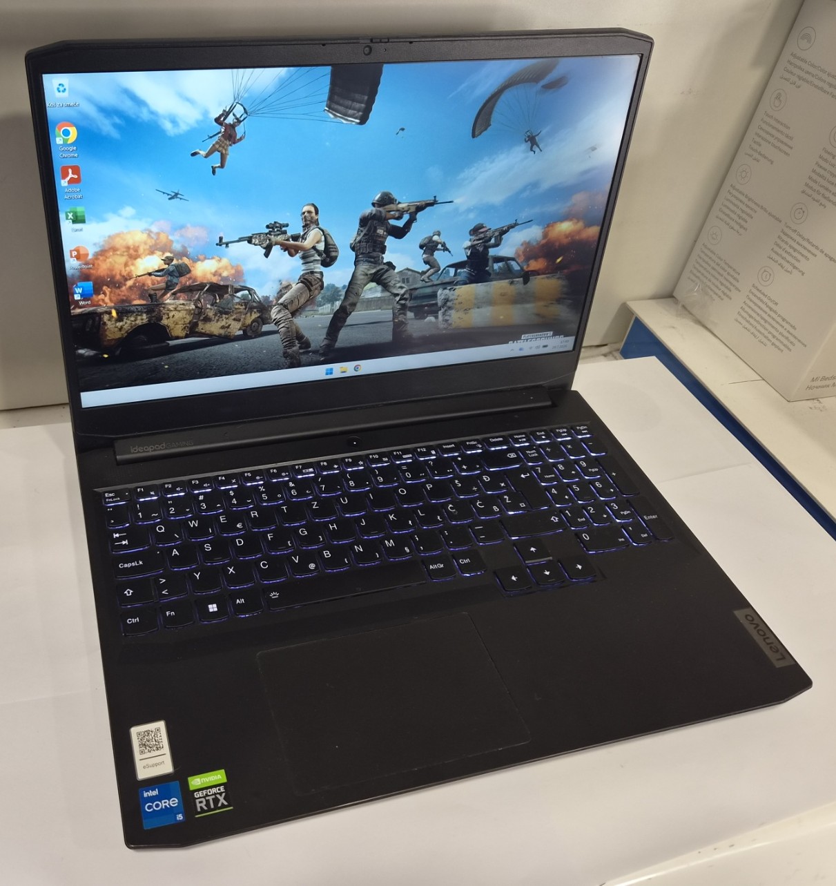 Lenovo IdeaPad Gaming 3-15IHU6 i5-11320H 16GB 512GB RTX 3050 120Hz