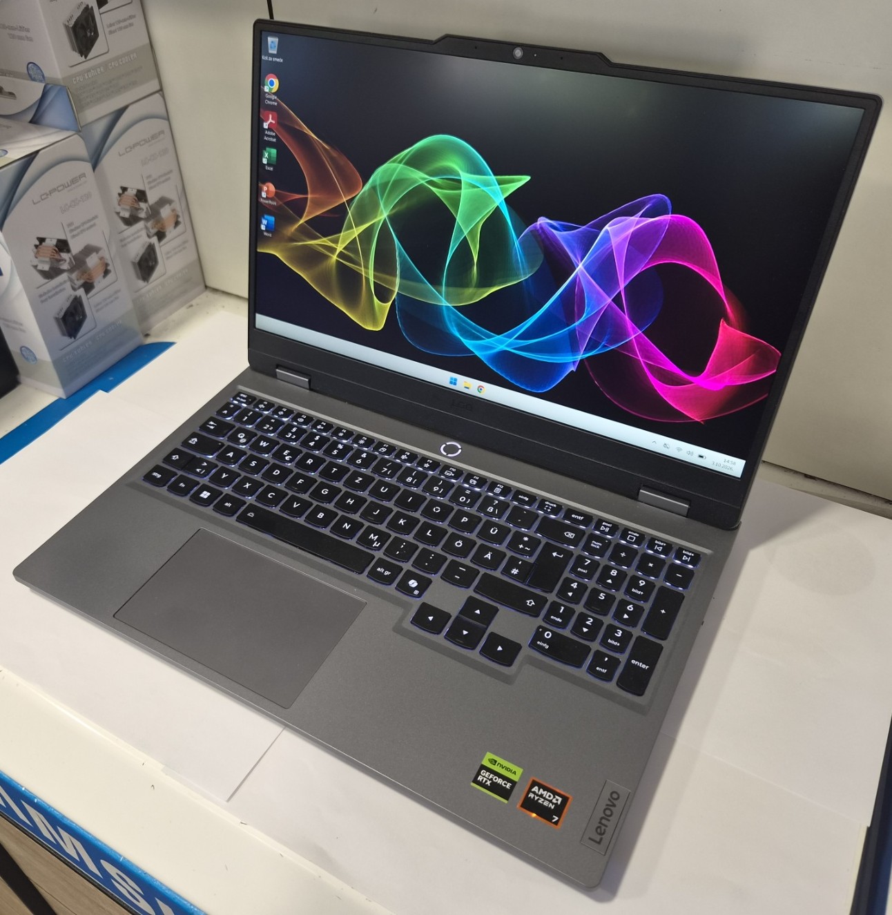 Lenovo L0Q 15AHP10 Gaming – Ryzen 7 250 W, RTX 5060, 16GB, 1TB, 144Hz