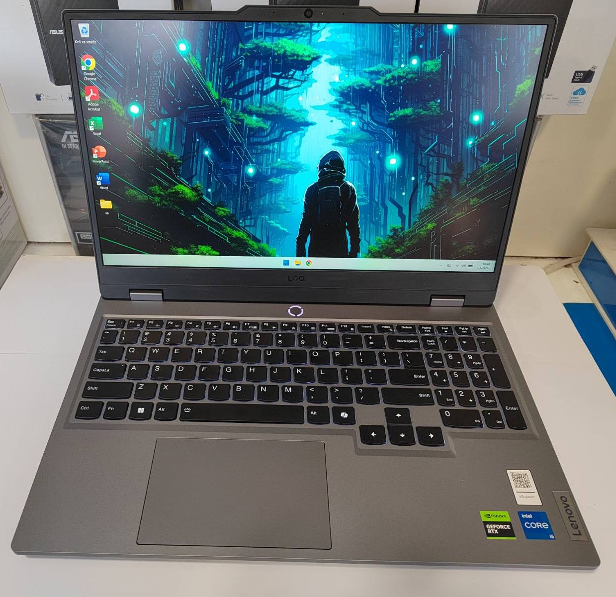 Lenovo LOQ 15IAX9 Gaming Laptop – i5-12450HX / 16GB / RTX 4050