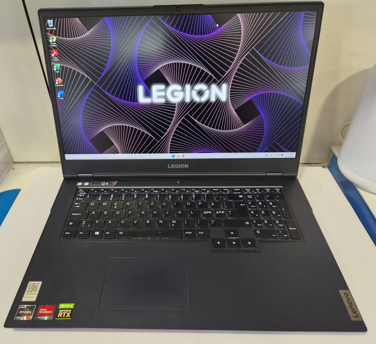 Lenovo Legion 5 17ACH6H GAMING Ryzen 7 5800H 16GB 1TB RTX 3070 17.3" 144Hz