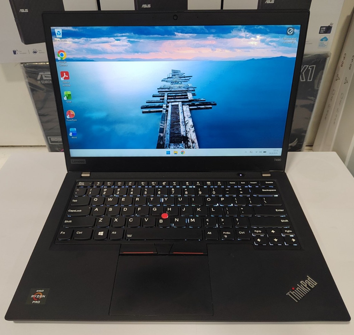Lenovo ThinkPad T490 – Ryzen 5 PRO, 16GB RAM, SSD, Full HD IPS