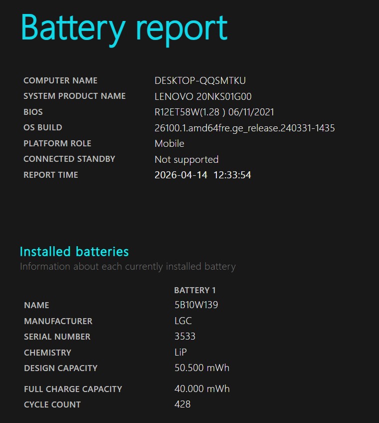 Lenovo ThinkPad T490 – Ryzen 5 PRO, 16GB RAM, SSD, Full HD IPS