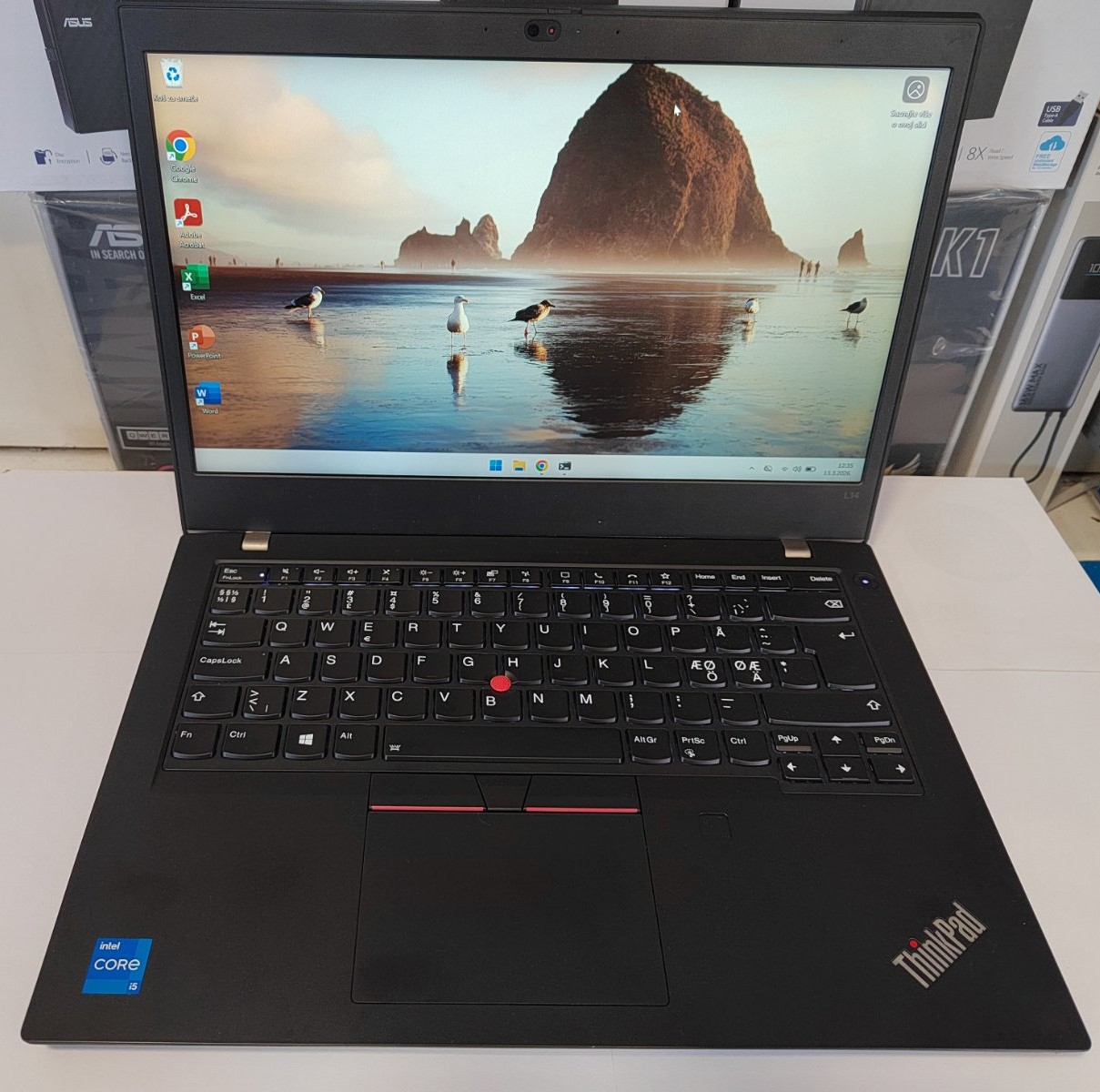 Lenovo ThinkPad L14 Gen 2 – i5-1135G7 / 16GB RAM / 256GB NVMe SSD / 14" FHD IPS