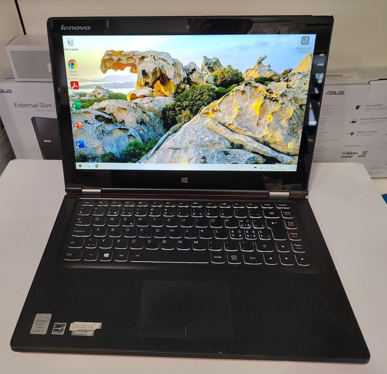 ✅ Lenovo Yoga 2 13 i7 TOUCH 13.3" X360 512GB SSD – Laptop/Tablet