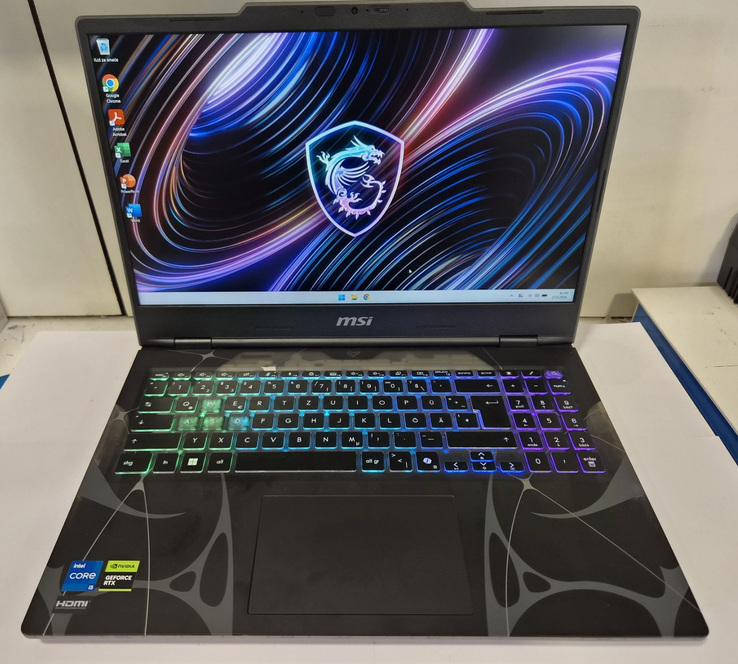 MSI Cyborg 15 B13WFKG RTX 5060 i5-13420H 16GB 512GB 144Hz