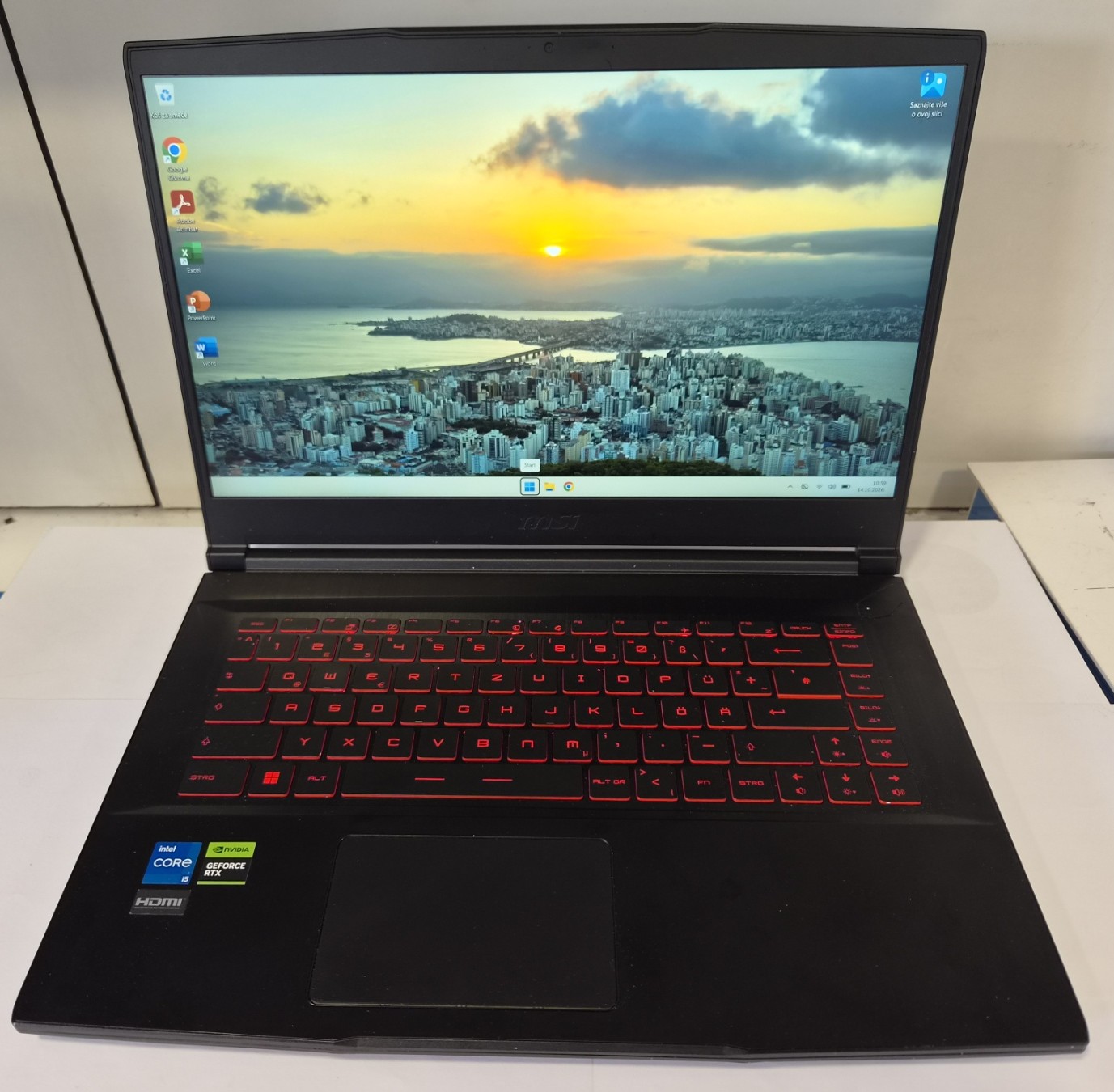 MSI GF63 Gaming – Intel Core i5-12450H, RTX 3050, 16GB RAM, 512GB SSD, 144Hz