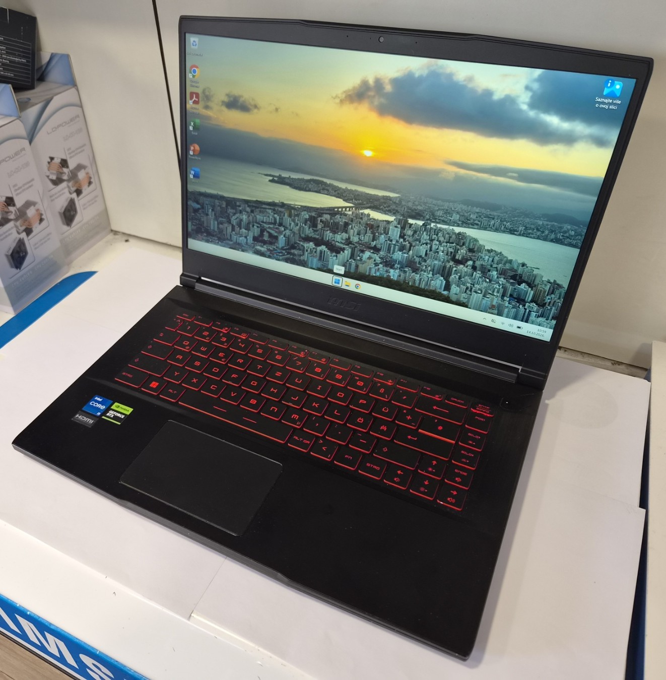 MSI GF63 Gaming – Intel Core i5-12450H, RTX 3050, 16GB RAM, 512GB SSD, 144Hz