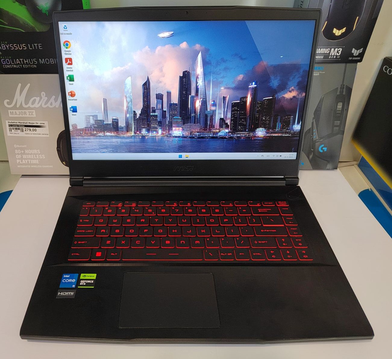 MSI SKU: Thin GF63 12UCX GAMING!!!