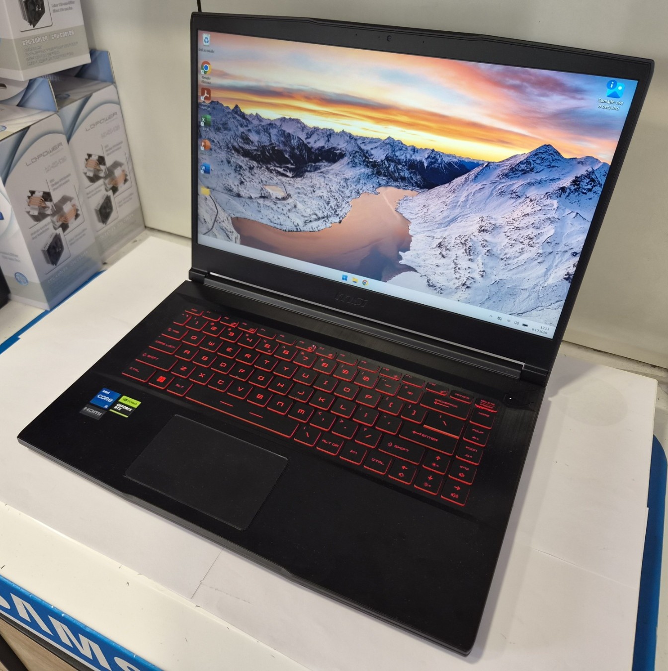 MSI Thin GF63 Gaming – i5-12450H, RTX 2050, 16GB, 512GB, 144Hz