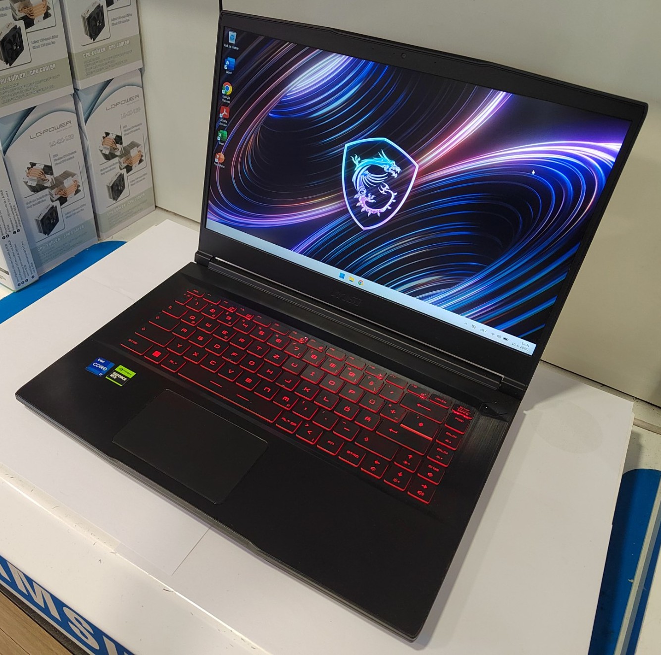 MSI Thin GF63 12VF Gaming Laptop – RTX 4060, i7-12650H, 16GB DDR5