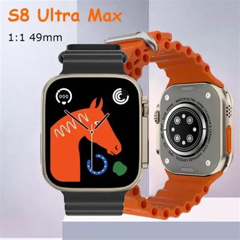 QALE pametni sat AMO Ultra Max 9 Crni