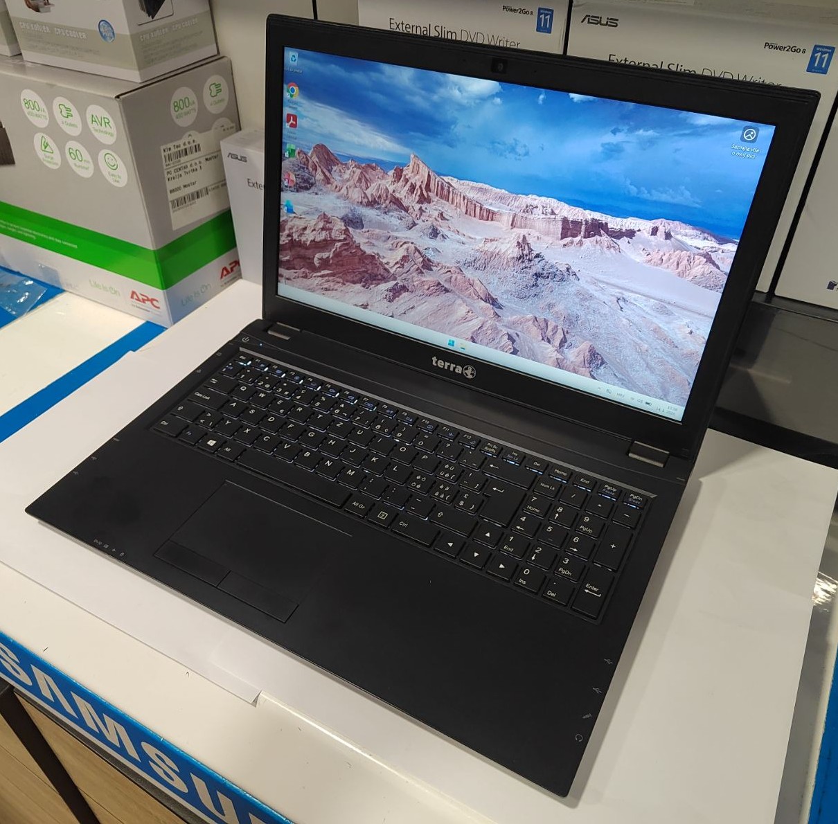 "Terra Mobile 1515 – 15,6” i5, 8GB RAM, SSD 128+256GB, Windows 11"