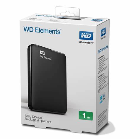 WD Elements Portable 1TB 2.5" HDD 