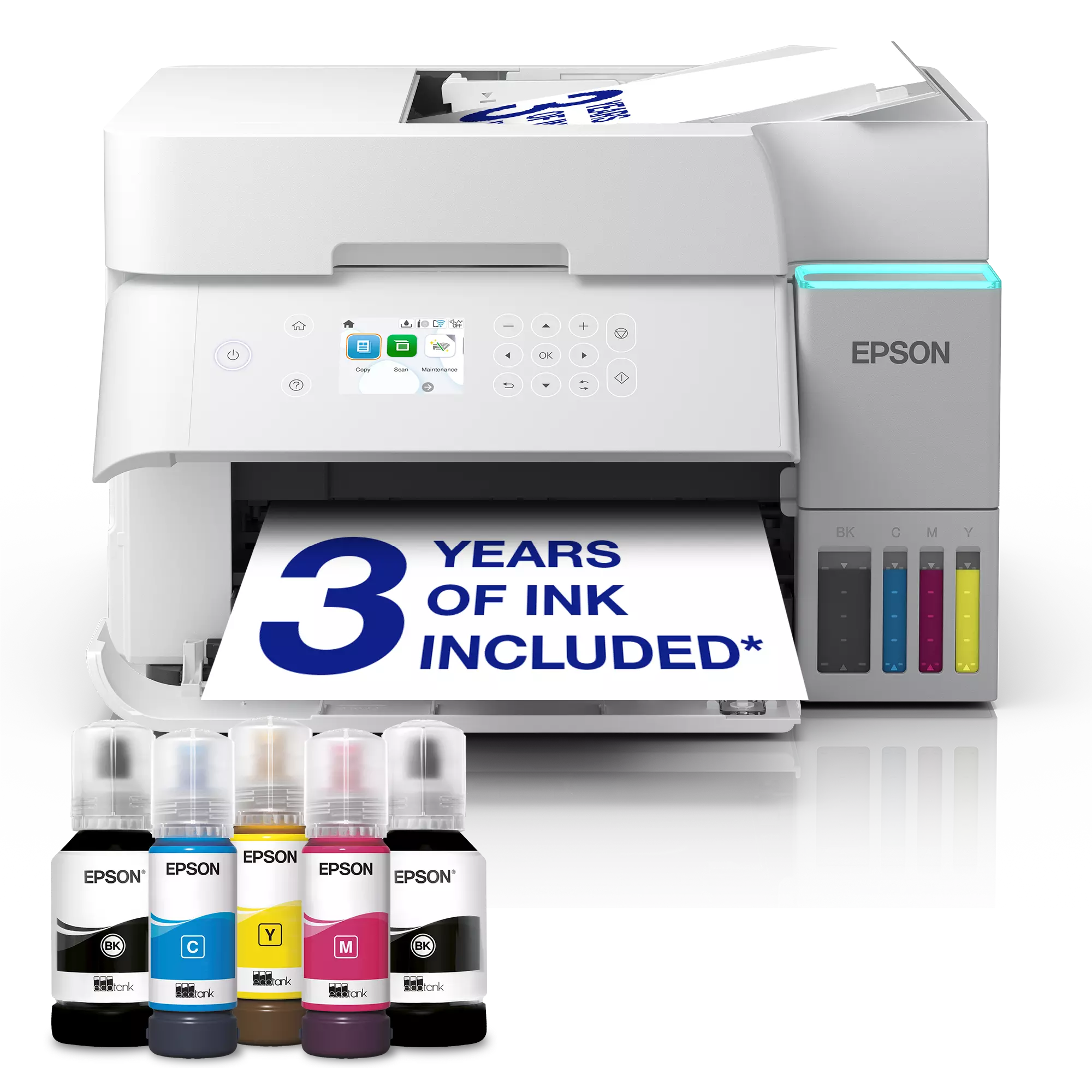 Printer Epson multifunkcijski INK ECOTANK L6376 wifi White
