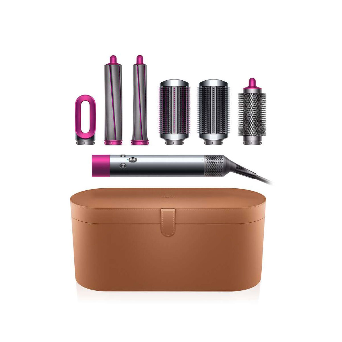 Dyson Styler Airwrap Complete Long Iron/Fuchsia