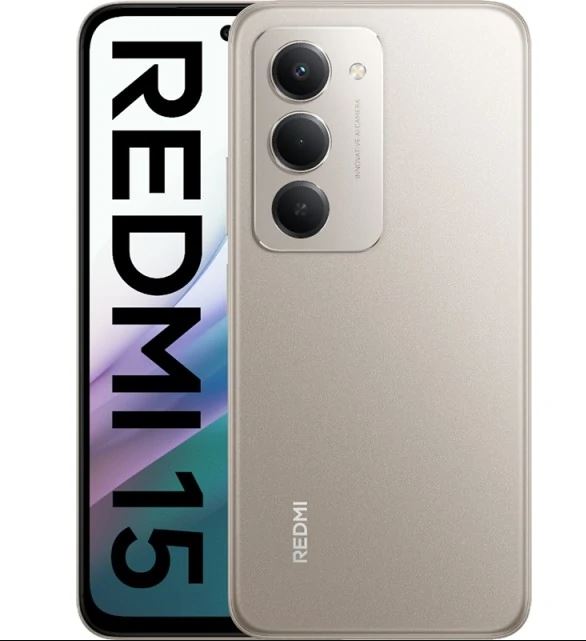 Redmi 15 Black, Gray, Purple