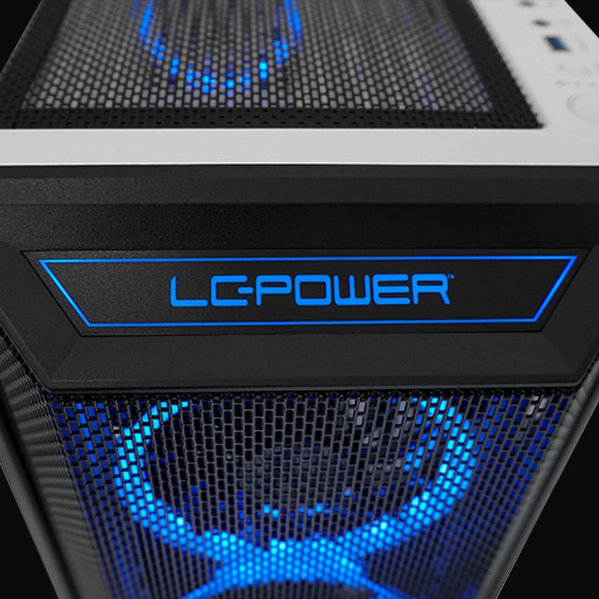 LC-Power Case Gaming 805BWHolo-1_X, Midi-Tower,4x120ARGBGPU: 390mm, CPU Cooler: 165mm