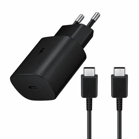 Samsung 25W Fast Charging USB-C Power Adapter + cable
