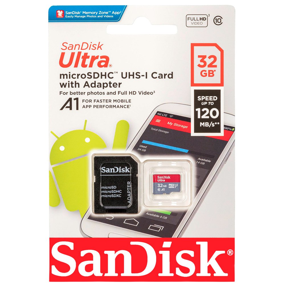 Memorijska kartica SanDisk Ultra microSDXC, A1, U1 32GB