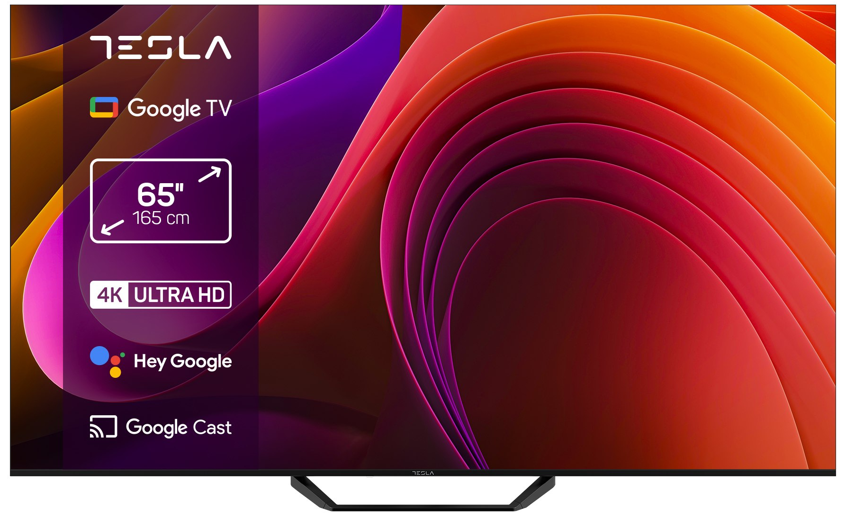 TESLA TV 65E655BUS 4K Google Powered by Google Google Assistant