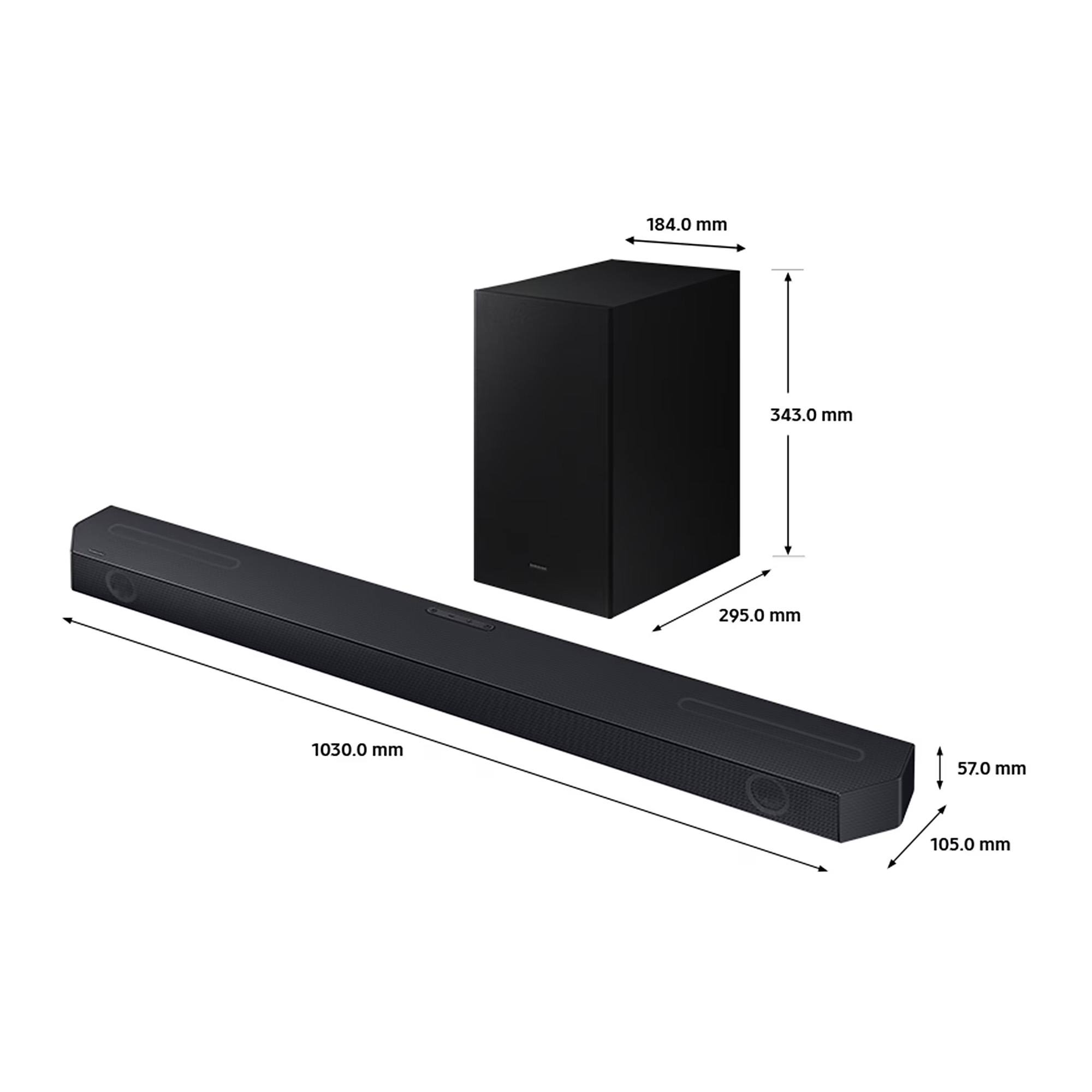 SAMSUNG SOUNDBAR HW-Q600C/EN