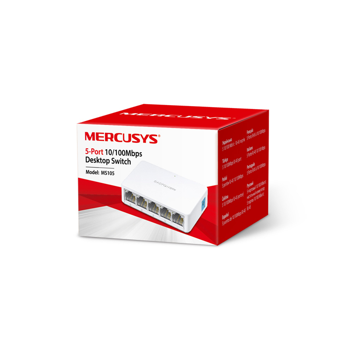 Mercusys MS105 Desktop Switch 5x10/100