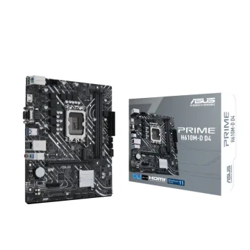 ASUS MB PRIME H610M-D D4Intel H610;LGA17002xDDR4;VGA,HDMI,mATX