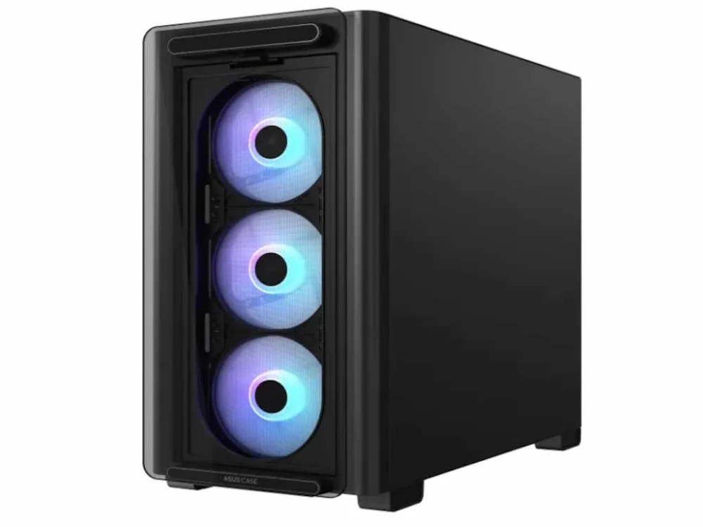 ASUS CASE A23 PLUS TG ARGBBlack, Micro-ATX,4x ARGB fans