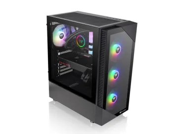 Thermaltake View 200 TG ARGB Mid tower, Tempered glass, 3x 120mm ARGB Lite fan