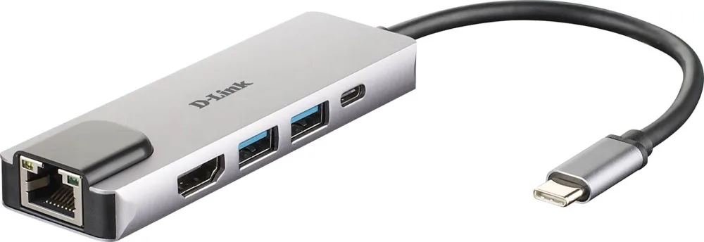 D-link 5-u-1 HUB LAN / HDMI / Ethernet i napajanje