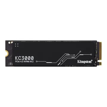 Kingston SSD 1TB KC3000M.2, NVMe PCIe Gen 4.0R/W : 7000/6000MB/s