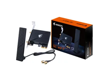 Gigabyte GC-WIFI7 Wi-Fi 7 PCIe WI-FI Card, Bluetooth 5.3