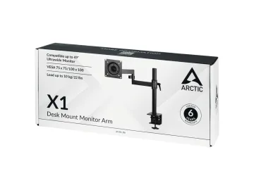 Arctic X1 nosač za monitoredesk mount monitor armhorizontalno podešavanje
