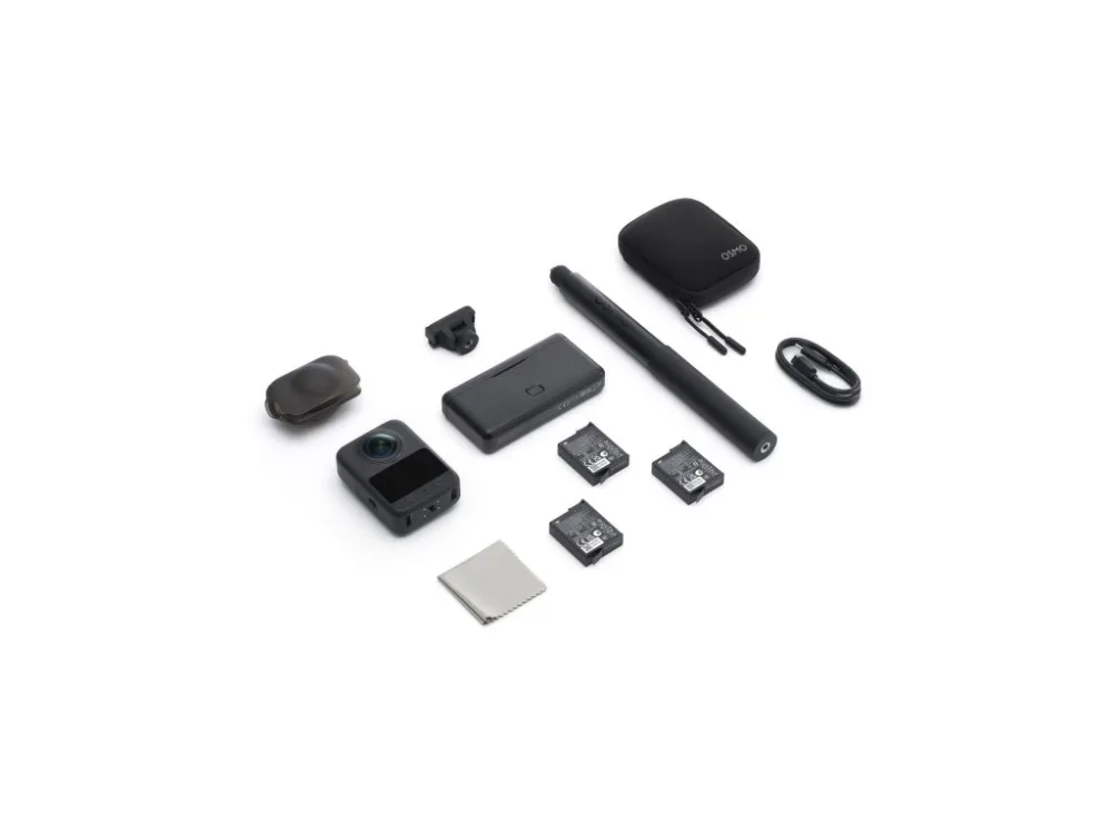 DJI Osmo 360 Adventure Combokamera,1/1.3" CMOS s f/2.8, USB-C PD punjenje,1770 mAh