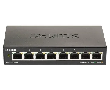 Switch DLINK 8-Port Gigabit Smart Managed V2
