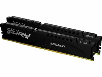 Kingston 32GB 6000MHz DDR5Fury Beast (2x16GB), CL30,XMP, EXPO, 2RX8, 288-pin 16Gbit