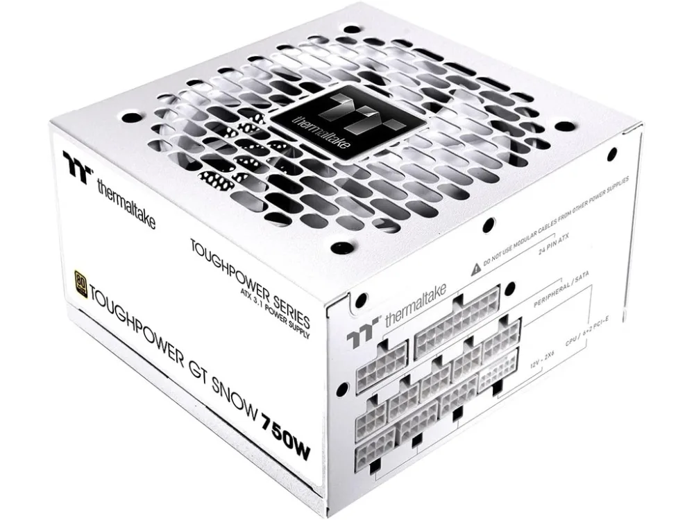 Thermaltake Toughpower GT 750w80+ Gold, full modular,ATX 3.1 native 12V-2x6 connector