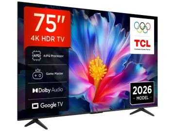 TCL 75"P6L 4K UHD Google TV;60Hz, VRR, 330 nits