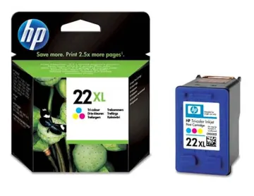 Tinta HP color 22 XL