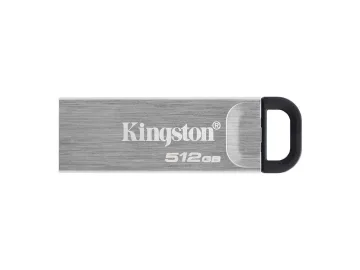 Kingston FD 512GB DTKN USB3.2DataTraveler KysonStylish Capless Metal Case,200MB/s read