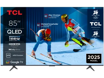 TCL 85"P8K 4K QLED TV 144HzGoogle TV; Motion Clarity Pro;Game Master; Onkyo 2.1;
