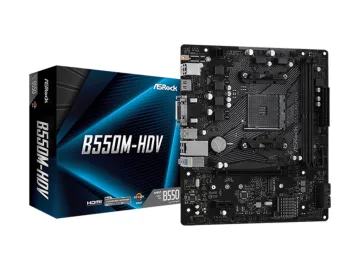 ASROCK MB B550M-HDVAMD B550;AM4;2xDDR4VGA,DVI,HDMI,1xM.2;micro ATX