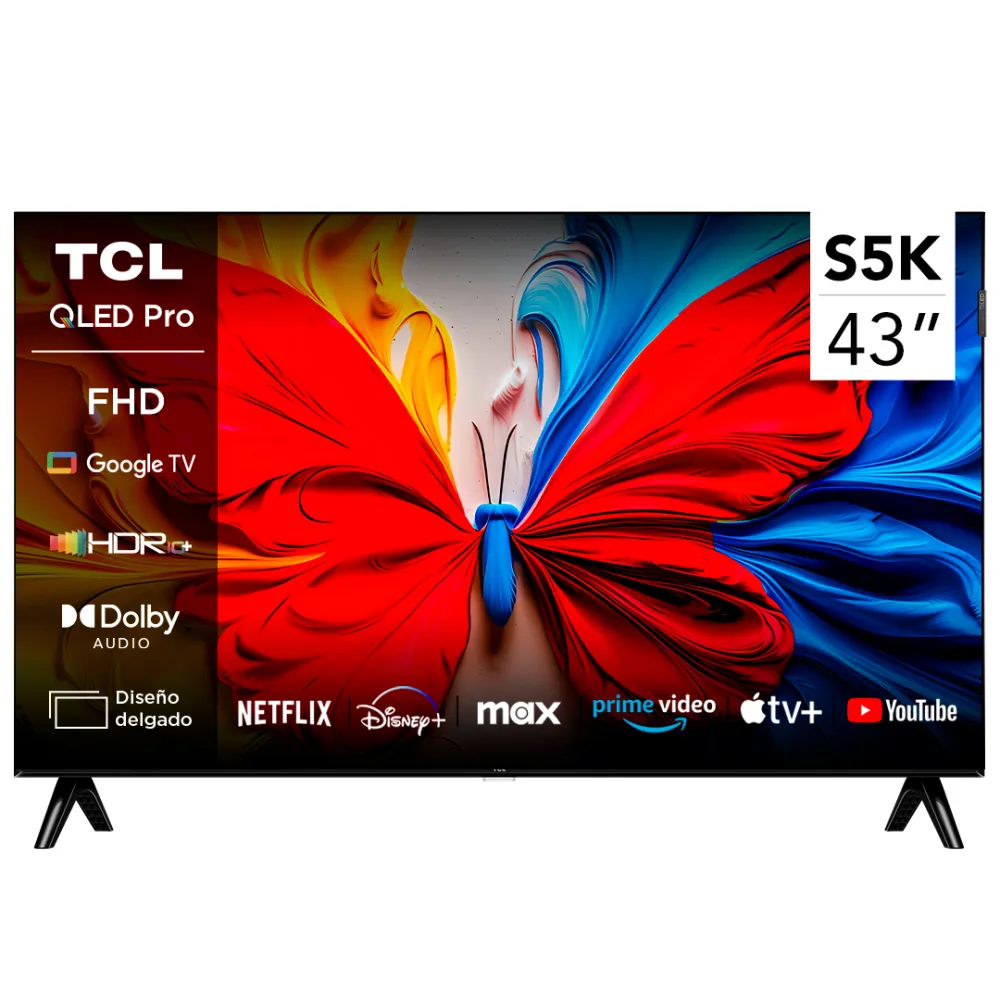 TCL 43"S5K FHD QLED TV
