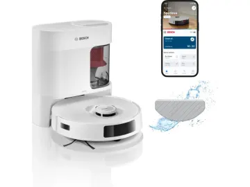 BOSCH Robotski UsisivačSpotless 2, 25.000 Pa; 360 LiDAR navigacija; Bijeli