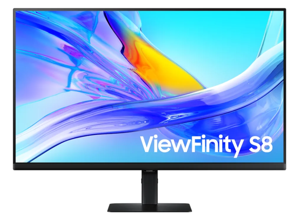 Samsung ViewFinity S8 32" 4KIPS, 60Hz, 350cd, 5ms, HDMI,DP3xUSB 3.0, USB-C 90W, RJ-45, HAS